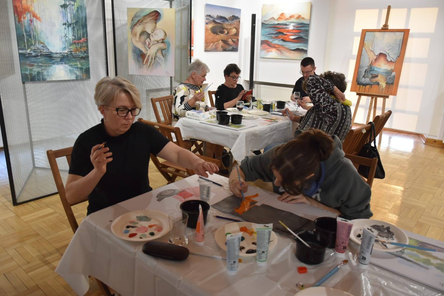 Malowane światłem i kolorem - wernisaż